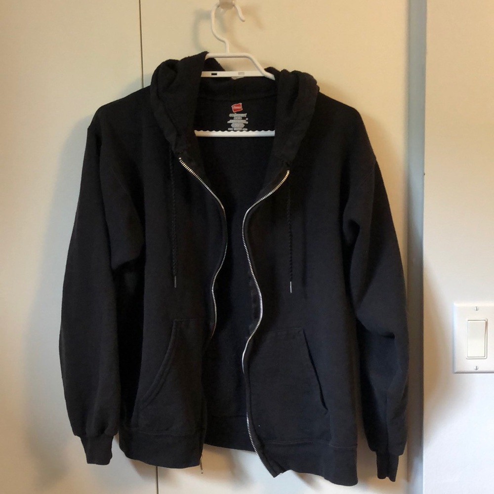 Hanes zip up
